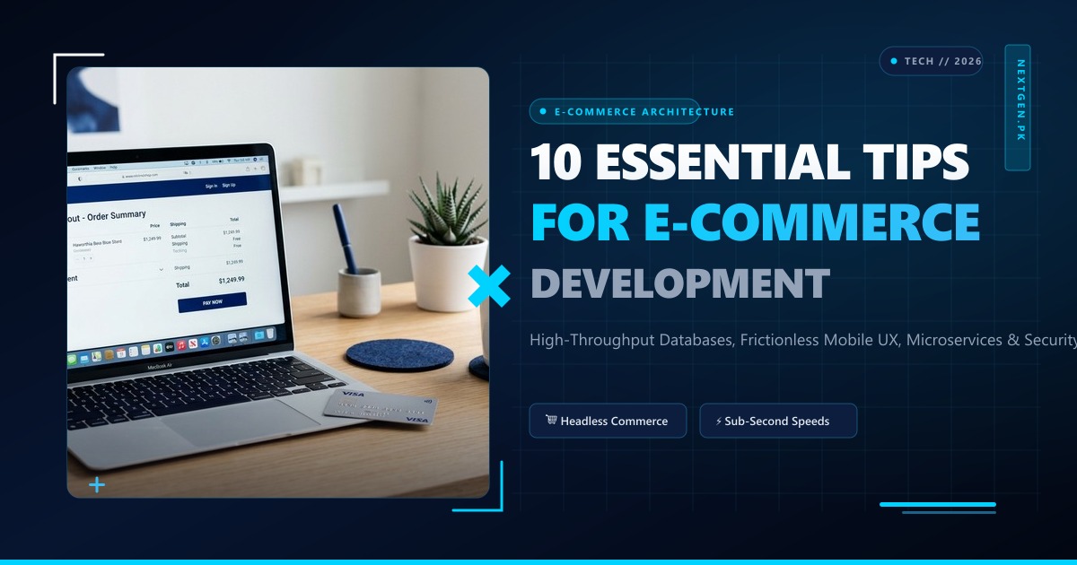 10 Essential Tips for Successful E-Commerce Website Development in 2026