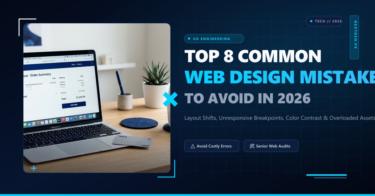 6 Fatal Web Design Errors That You Must Avoid in 2026: Protecting UX and Conversions