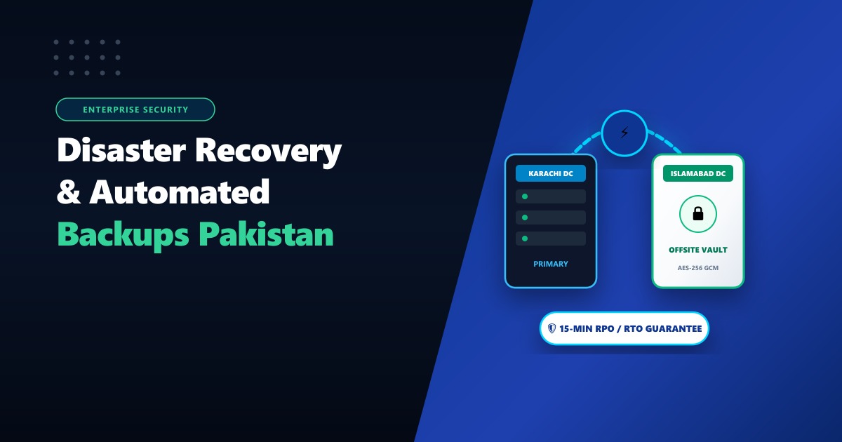 Enterprise Disaster Recovery & Automated Backup Strategy for Pakistan Servers (2026)