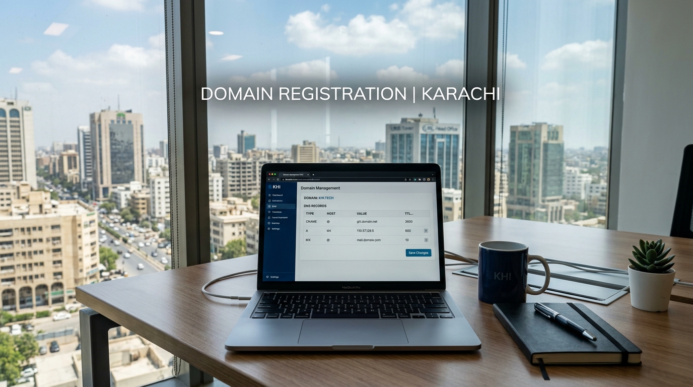 Domain Registration in Karachi: Corporate & Fintech Governance Guide