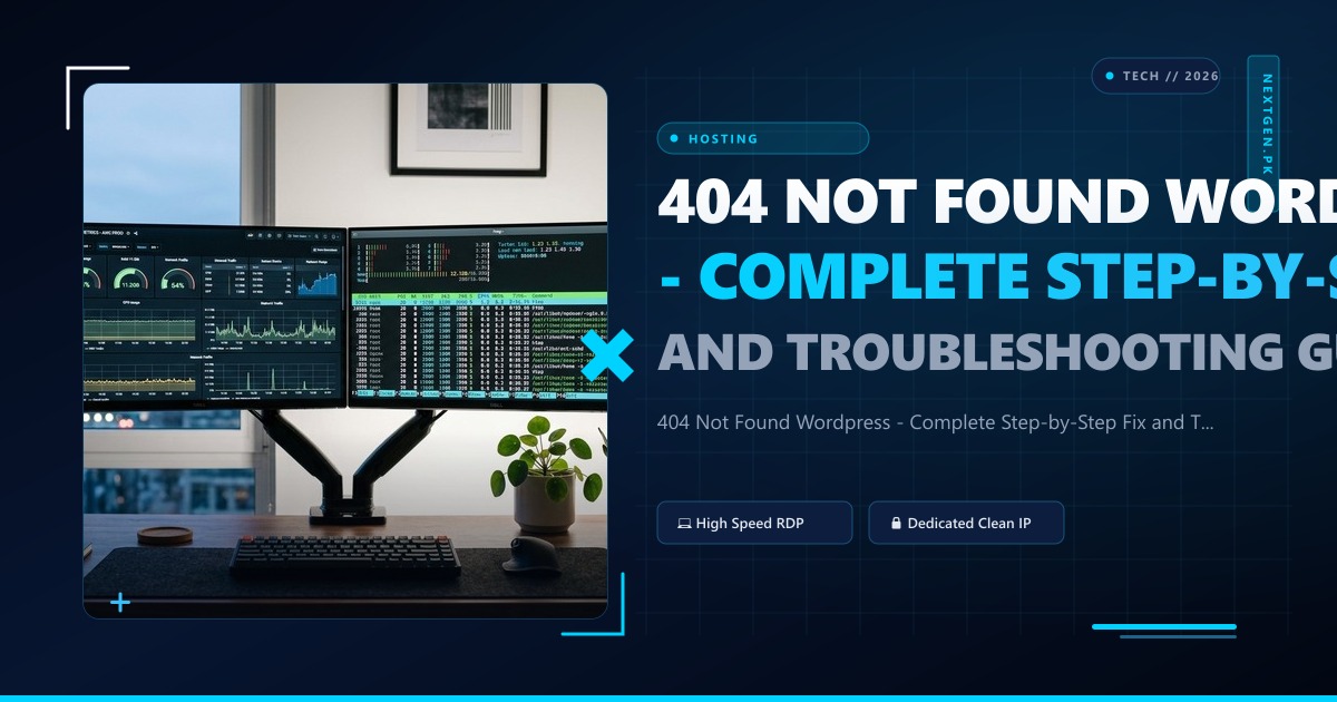 404 Not Found Wordpress - Complete Step-by-Step Fix and Troubleshooting Guide