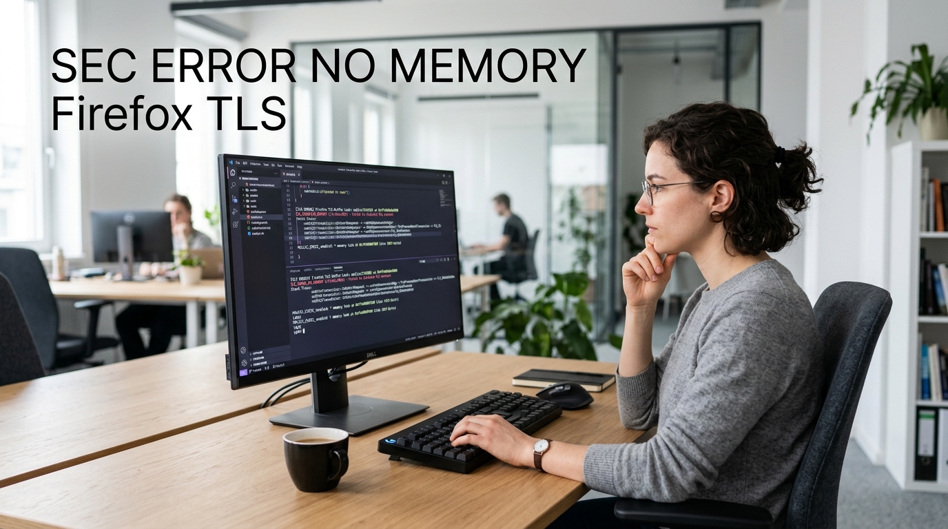 How to Fix SEC_ERROR_NO_MEMORY in Firefox: SSL Handshake Debugging