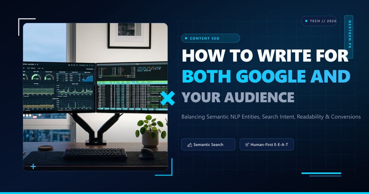 How to Write Content for Both Google and Your Audience: The 2026 Semantic Playbook