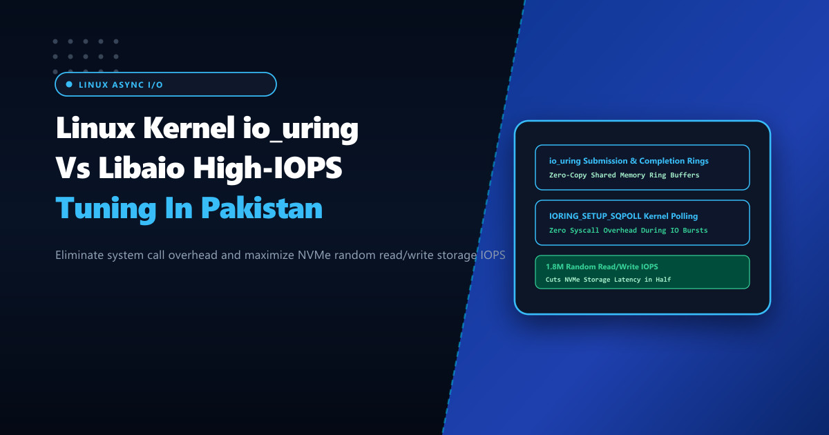 Linux Bcachefs Architecture: Multi-Tier NVMe Caching & Erasure Coding in Pakistan