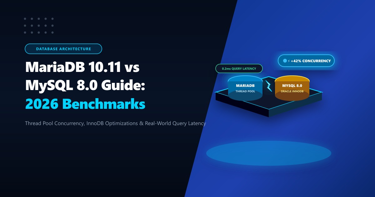 MariaDB vs MySQL 8.4 Benchmarks: Which Database Wins for Pakistan Hosting in 2026?