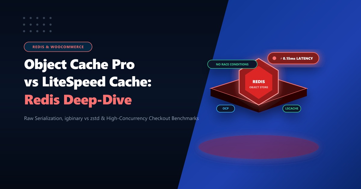 Object Cache Pro vs. LiteSpeed Cache: Redis Deep-Dive for WooCommerce (2026)