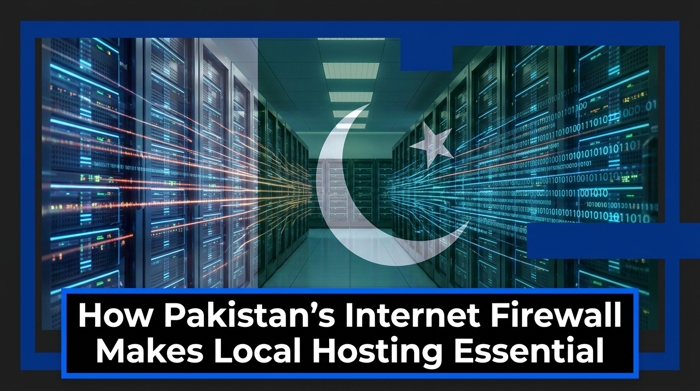 How Pakistan's Internet Firewall Makes Local Hosting Essential in 2026