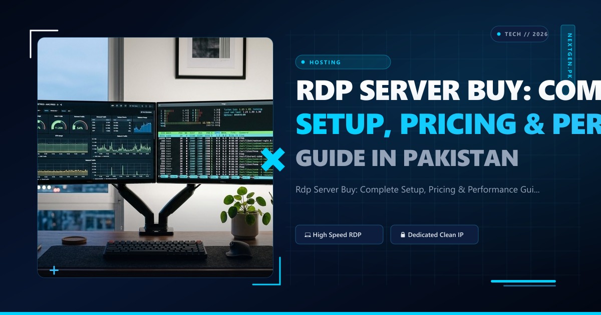 Rdp Server Buy: Complete Setup, Pricing & Performance Guide in Pakistan