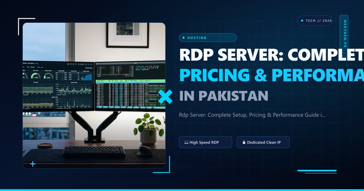 Rdp Server: Complete Setup, Pricing & Performance Guide in Pakistan