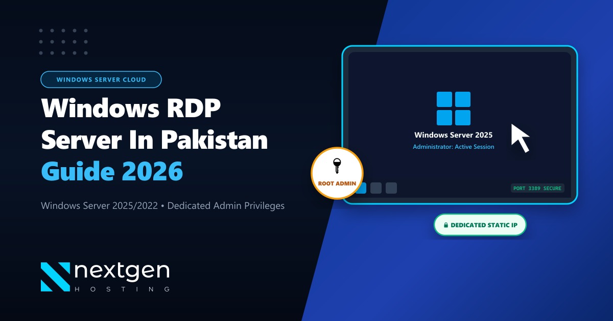 Windows Server 2025 RDP in Pakistan: Next-Gen Remote Desktop & GPU-P