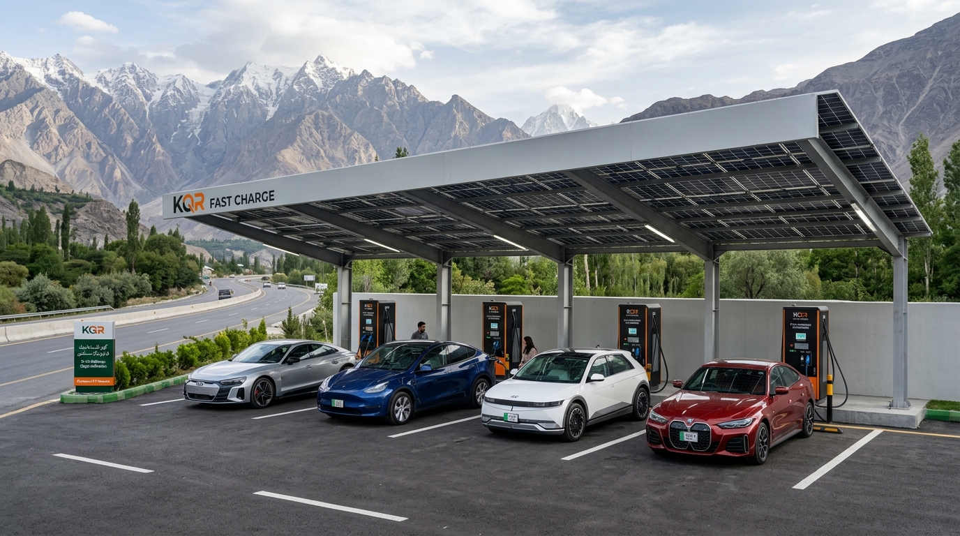 NEPRA Notifies Dedicated National EV Charging Tariff: 120 DC Fast-Charging Hubs Approved Across M-2 & Motorway Corridors in Pakistan