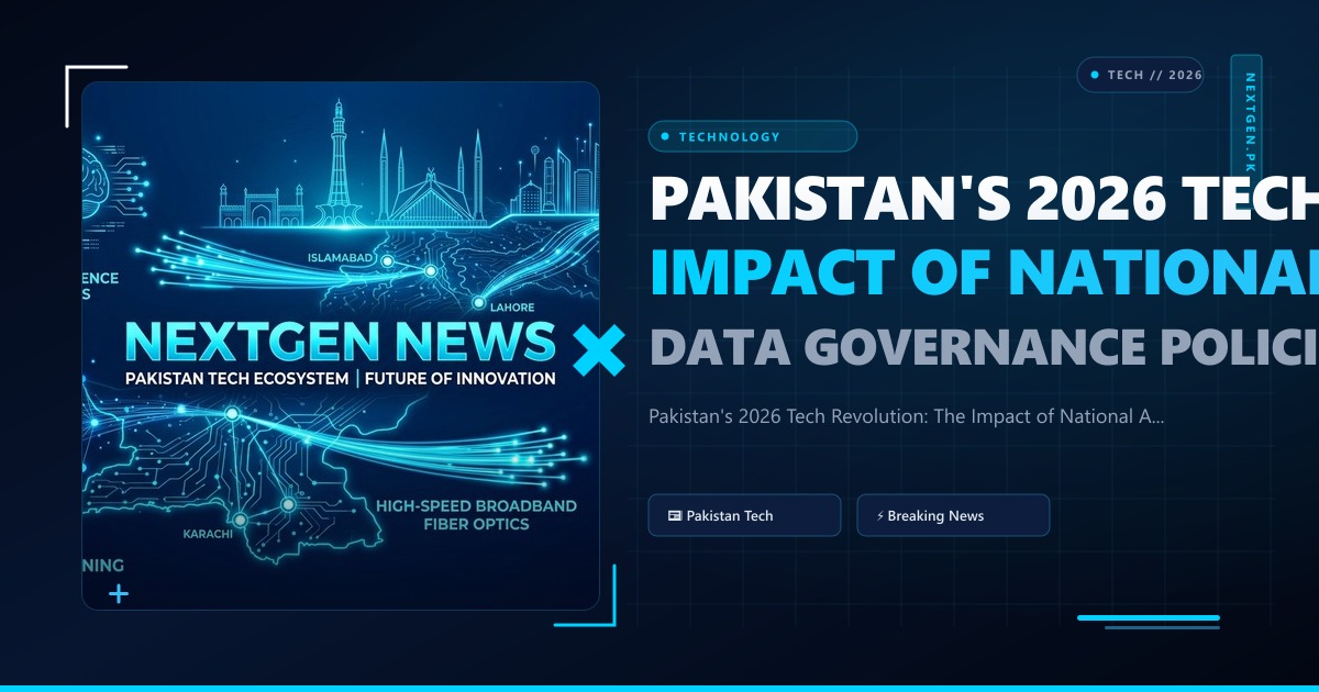 Pakistan's 2026 Tech Revolution: The Impact of National AI and Data Governance Policies