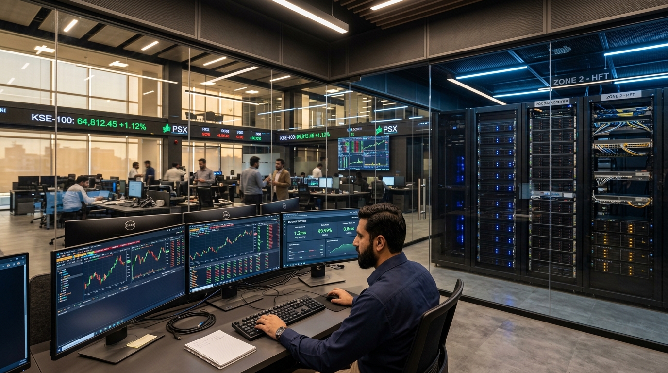 SECP & PSX Launch Algorithmic Trading & Direct Market Access Framework: Sub-Millisecond Colocation at Karachi Financial Datacenter